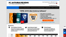 What Pcantivirusreviews.com website looked like in 2019 (5 years ago)