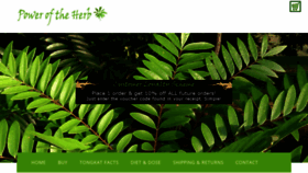 What Poweroftheherb.com website looked like in 2019 (5 years ago)