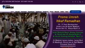 What Perjalananumroh.com website looked like in 2019 (5 years ago)