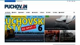 What Puchov.in website looked like in 2019 (5 years ago)
