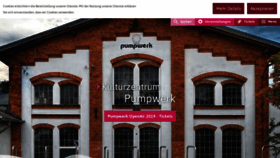 What Pumpwerk.de website looked like in 2019 (5 years ago)