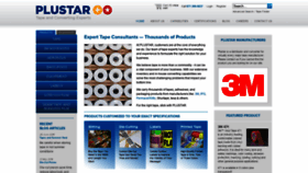 What Plustar.com website looked like in 2019 (5 years ago)
