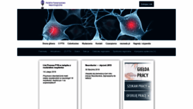 What Ptneuro.pl website looked like in 2019 (7 years ago)