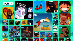What Poki.cz website looked like in 2019 (7 years ago)