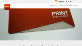 What Printpromotion.com.au website looked like in 2019 (5 years ago)