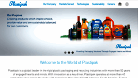 What Plastipak.com website looked like in 2019 (5 years ago)