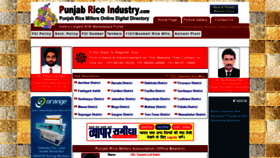 What Punjabriceindustry.com website looked like in 2019 (5 years ago)