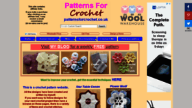 What Patternsforcrochet.co.uk website looked like in 2019 (5 years ago)