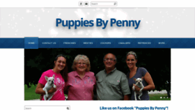 What Puppiesbypenny.com website looked like in 2019 (5 years ago)