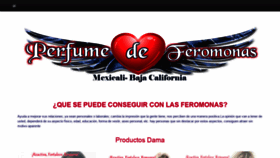 What Perfumedeferomonas.com website looked like in 2019 (5 years ago)