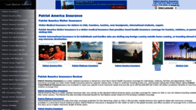 What Patriotamericainsurance.net website looked like in 2019 (5 years ago)