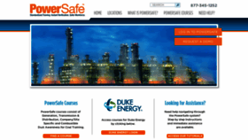 What Powersafetraining.org website looked like in 2019 (5 years ago)