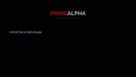 What Primealpha.pro website looked like in 2019 (5 years ago)