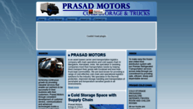What Prasadmotors.com website looked like in 2019 (5 years ago)