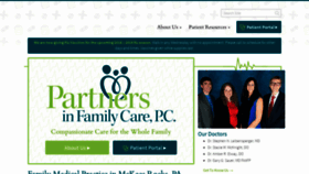 What Pfcdoctors.com website looked like in 2019 (5 years ago)