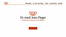 What Praxis-dr-fleger.de website looked like in 2019 (5 years ago)