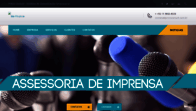 What Pressconsult.com.br website looked like in 2019 (5 years ago)