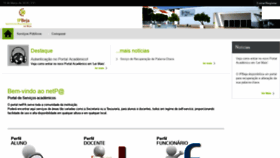 What Portal.ipbeja.pt website looked like in 2019 (5 years ago)