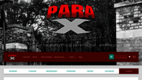 What Paraxradionetwork.com website looked like in 2019 (5 years ago)