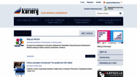 What Pociagdokariery.pl website looked like in 2019 (5 years ago)