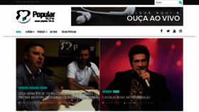 What Popular.fm.br website looked like in 2019 (5 years ago)