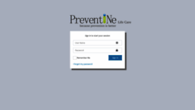 What Preventine.org website looked like in 2019 (5 years ago)