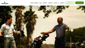 What Playmoregolf.co.za website looked like in 2019 (5 years ago)