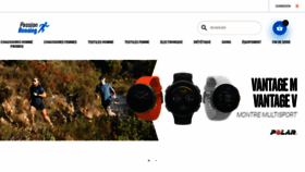 What Passion-running.fr website looked like in 2019 (6 years ago)