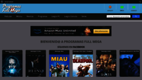 What Programasfullmega.com website looked like in 2019 (5 years ago)