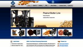 What Peanut-machine.com website looked like in 2019 (5 years ago)