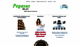 What Pegasuswifi.com website looked like in 2019 (5 years ago)