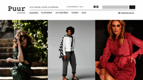 What Puur-dameskleding.nl website looked like in 2019 (5 years ago)