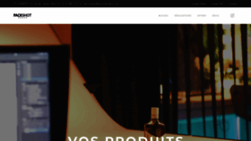 What Packshot-paris.com website looked like in 2019 (5 years ago)