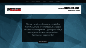 What Premoldadosplanalto.com.br website looked like in 2019 (5 years ago)