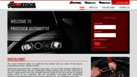 What Prostockautoparts.com website looked like in 2019 (5 years ago)