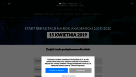 What Podyplomowe.pl website looked like in 2019 (5 years ago)