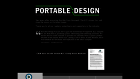 What Portabledesign.com website looked like in 2019 (5 years ago)