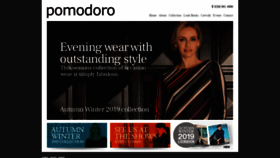 What Pomodoroclothing.com website looked like in 2019 (5 years ago)