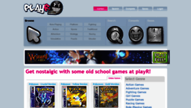 What Playr.org website looked like in 2019 (5 years ago)
