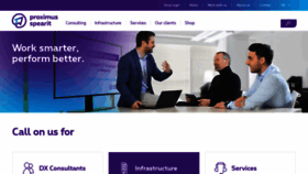 What Proximus-spearit.be website looked like in 2019 (5 years ago)