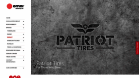 What Patriottires.com website looked like in 2019 (5 years ago)