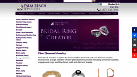 What Palmbeachjewelers.com website looked like in 2019 (5 years ago)
