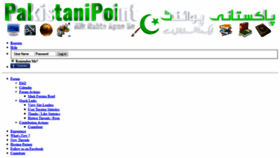 What Pakistanipoint.com website looked like in 2019 (5 years ago)