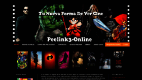 What Peelink2.me website looked like in 2019 (5 years ago)
