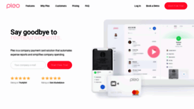 What Pleo.dk website looked like in 2019 (5 years ago)