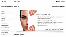 What Prostylingsource.com website looked like in 2019 (6 years ago)