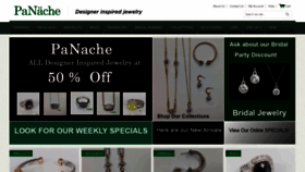 What Panachedesignerjewelry.com website looked like in 2019 (5 years ago)