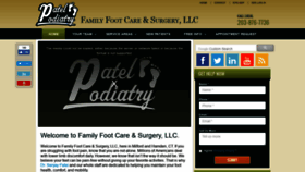 What Patelpodiatry.com website looked like in 2019 (5 years ago)
