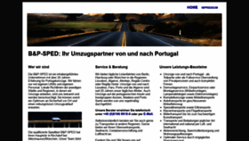What Portugalumzug.berlin website looked like in 2019 (5 years ago)