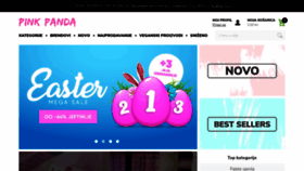 What Pinkpanda.hr website looked like in 2019 (5 years ago)
